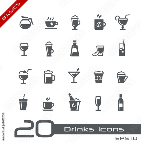 Drinks Icons -- Basics