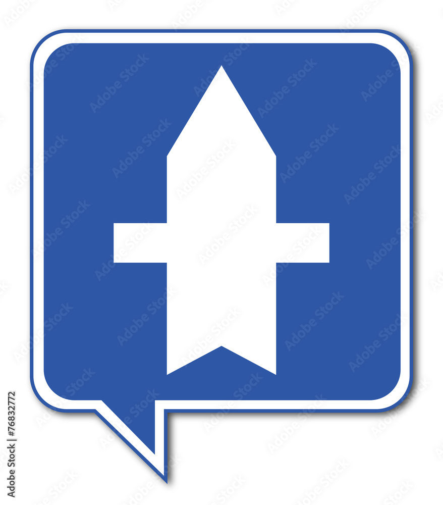 Fototapeta premium Logo intersection.