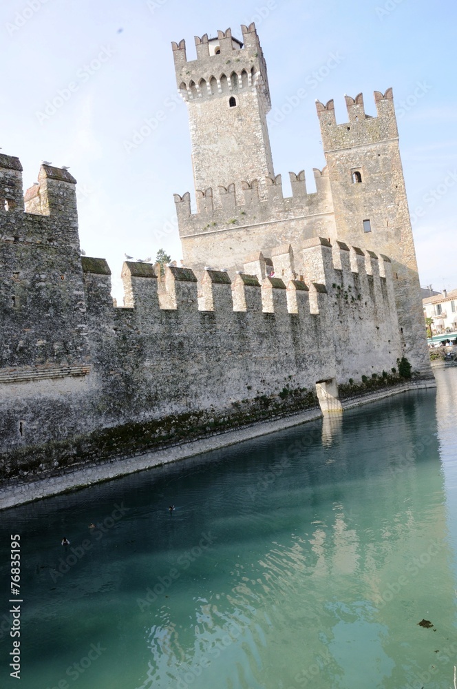 Schloss in Sirmione - Süden des Gardasee - Italien