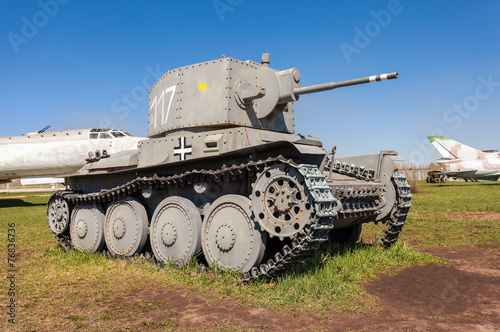 Light Tank PzKpfW 38 (t) in Togliatti Technical museum