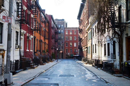 Fotografia, Obraz Historic Gay Street in New York City
