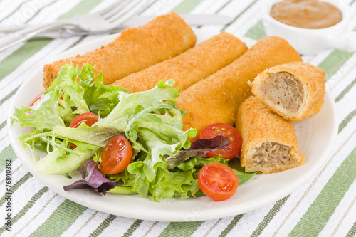 Krokiety - Polish croquettes filled with beef and mushrooms