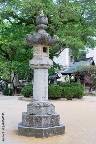 holy stone lamp in japan