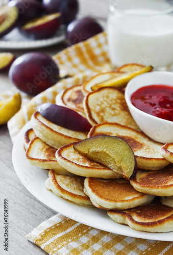 freshly baked fritters