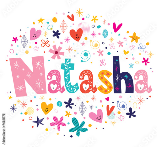 Natasha name design