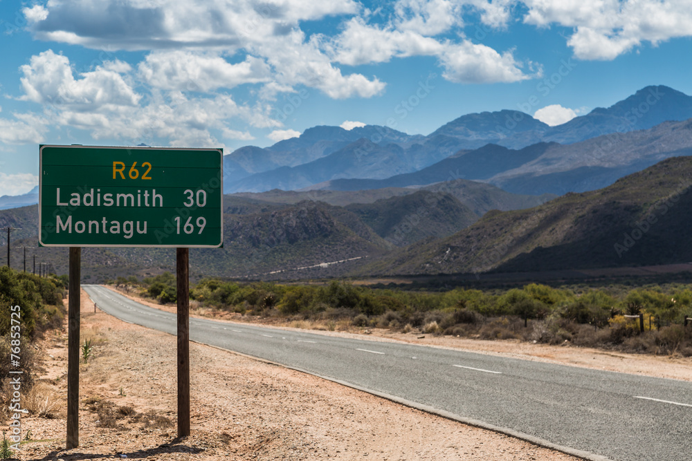 Obraz premium R 62 scenic route