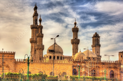 Al-Azhar Mosque in Cairo - Egypt photo