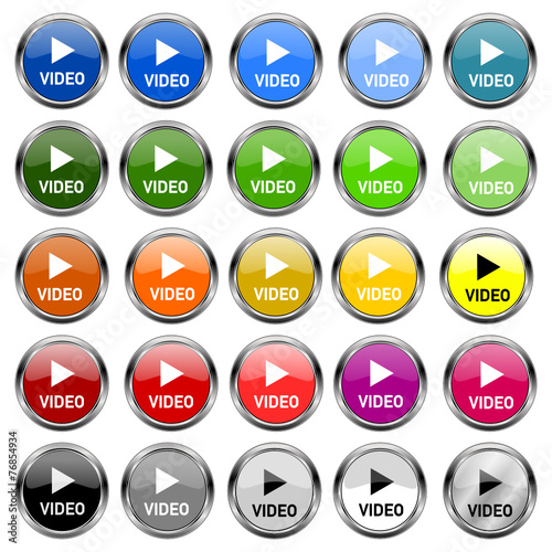 Button Video bunt  #150126-01