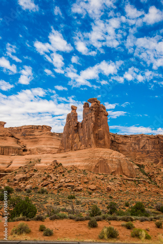 Three gossips, Arches National Park