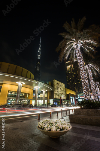 Dubai Mall entrance at United Arab Emirates photo