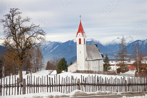 The Maria Heimsuchung church in Mosern, Austria photo