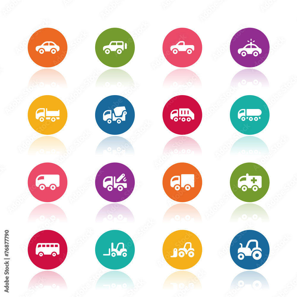 Car icons Car icons