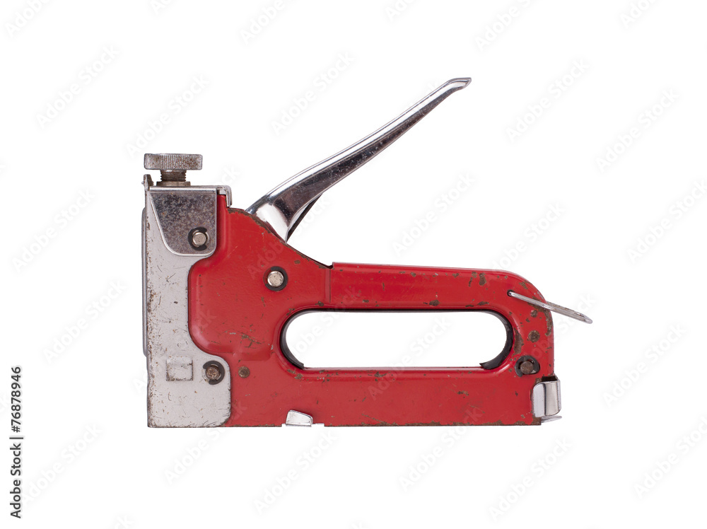 Construction hand-held stapler Construction hand-held stapler