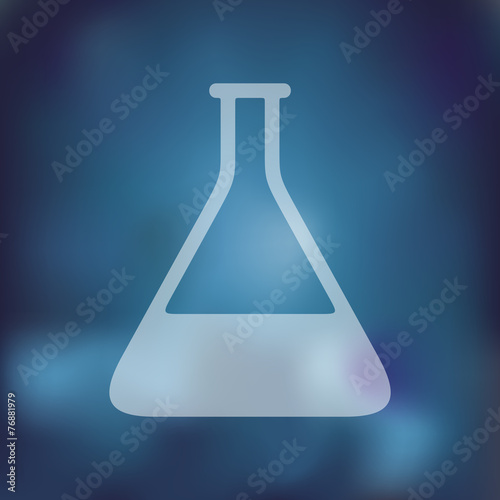 medicine icon on blurred background