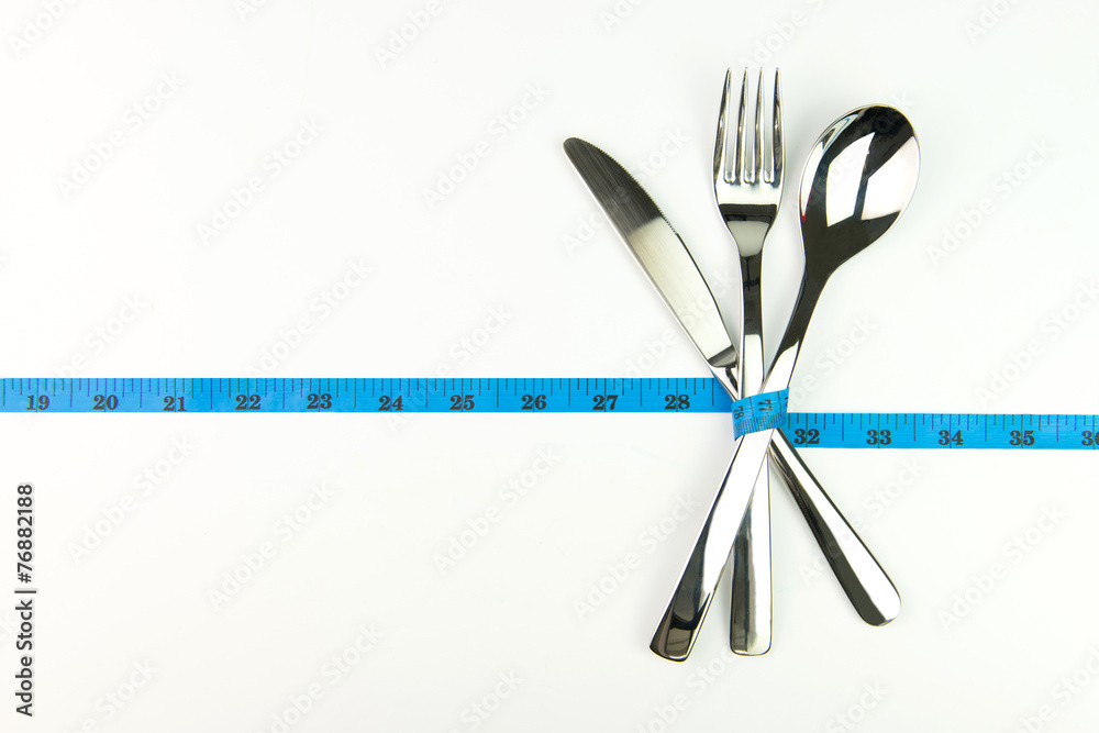 Fototapeta premium Diet measuring concept
