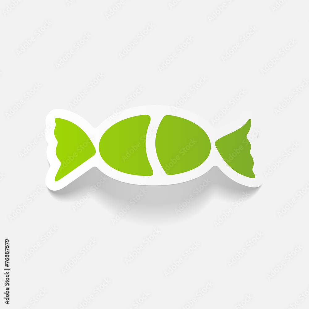 Obraz premium realistic design element: candy