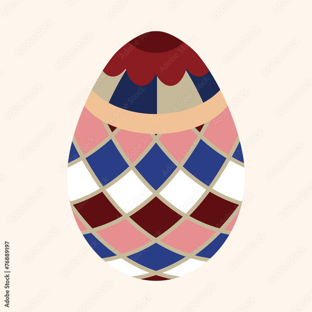 easter egg flat icon elements background,eps10 easter egg flat icon elements background,eps10