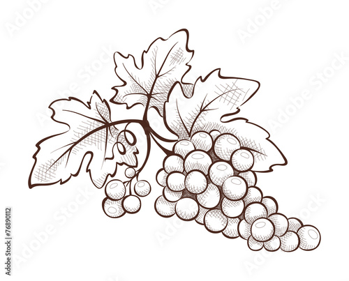 Floral decoration - grape