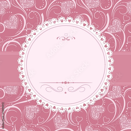 background with hearts