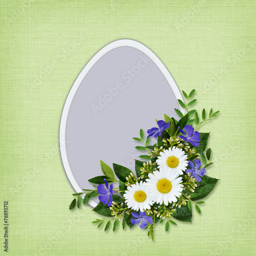 Wild flowers bouquet and Ea...