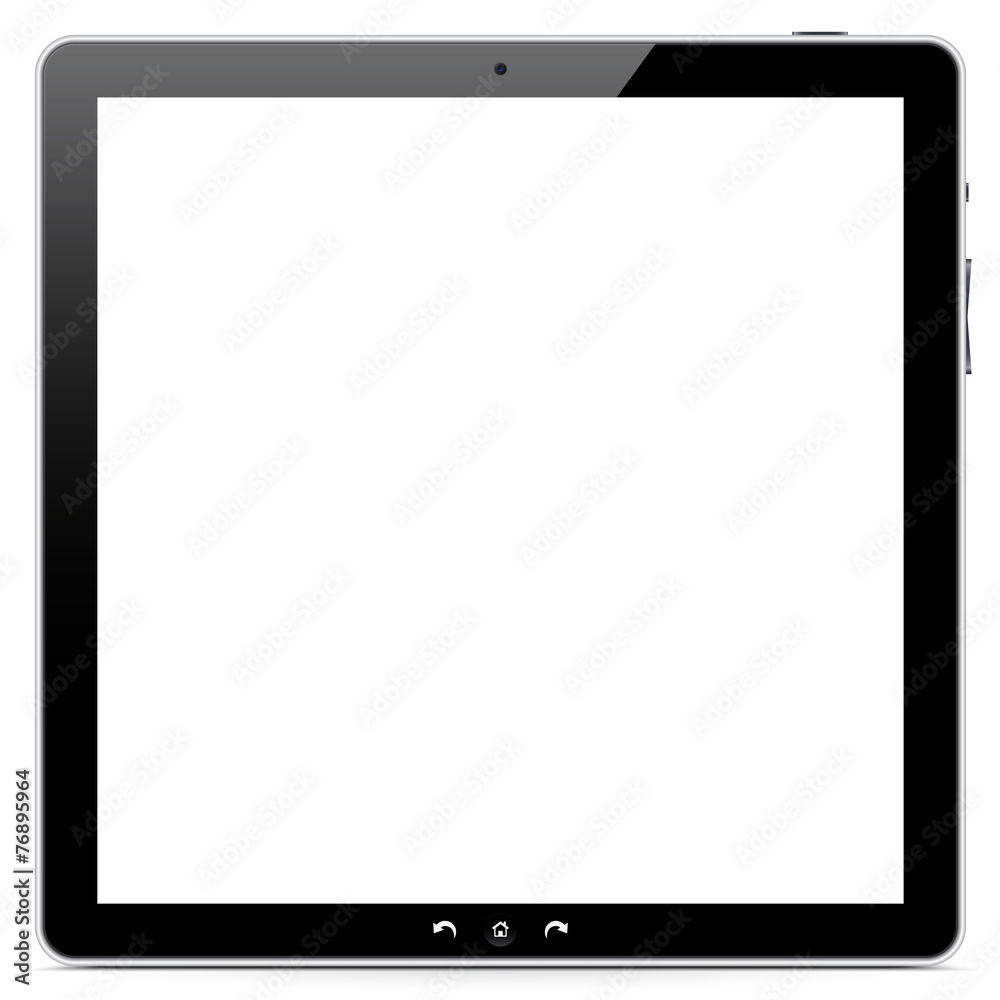 Tablet PC, Tablet Computer, abstrakt, quadratisch, Bildschirm  Stock-Illustration | Adobe Stock