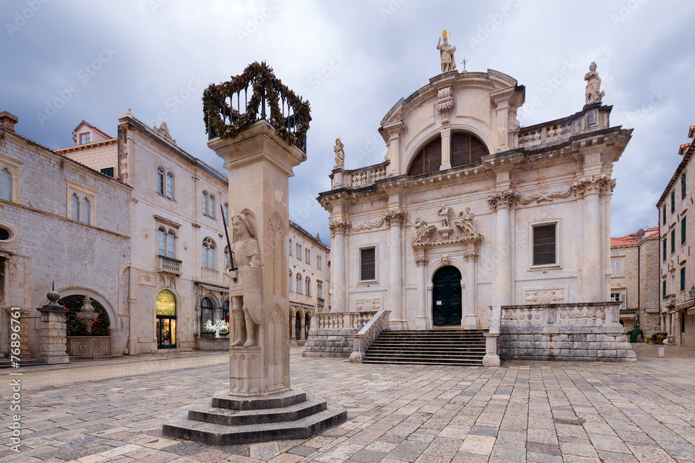 Church of Saint Blaise. Dubrovnik. Croatia.