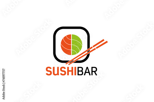 Logo design sushi bar