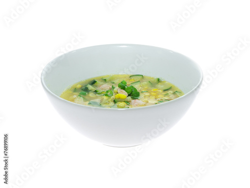 corn and shrimp soup