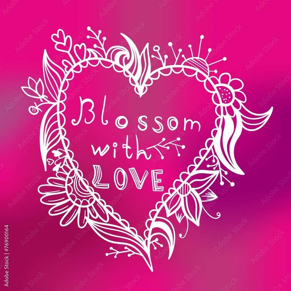 Blossom with love Blossom with love