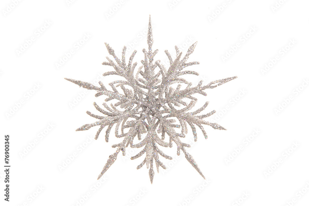 Obraz premium Christmas snowflake
