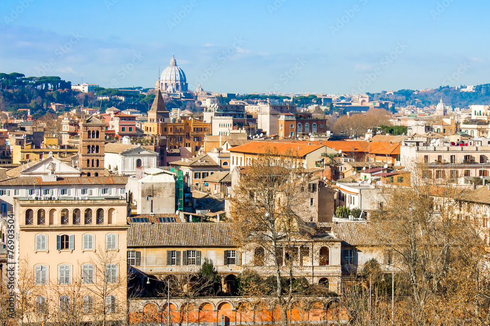 cityscape of Rome