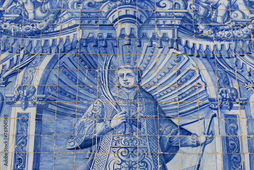 St. Lawrence of Rome church in Almancil, Portugal. photo