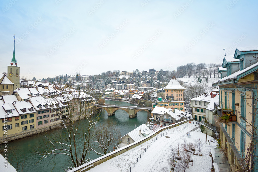 Winter in Bern Schweiz