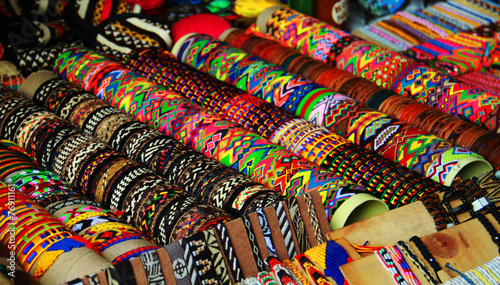 Color thread bracelets