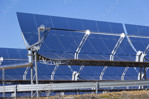 Obraz na płótnie Solar Power Panels w salonie