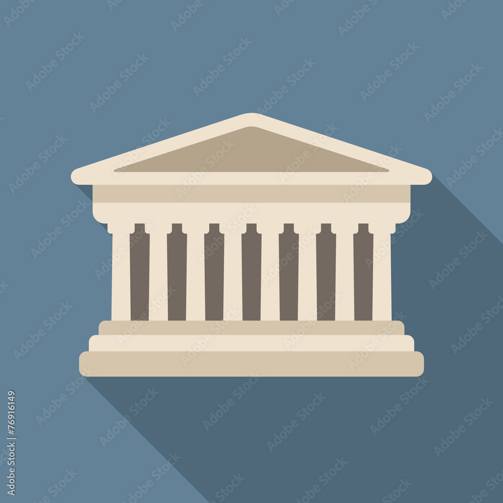 Fototapeta premium Parthenon icon
