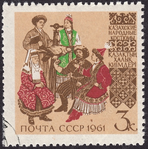 Kazakh folk costumes