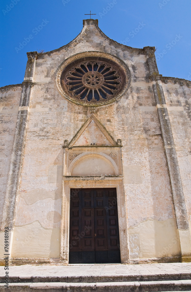 Mother Church of Laterza. Puglia. Italy.