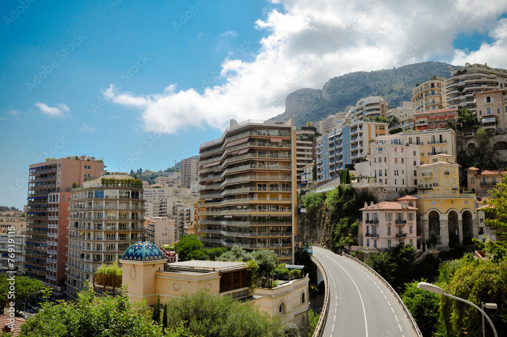Monaco city view