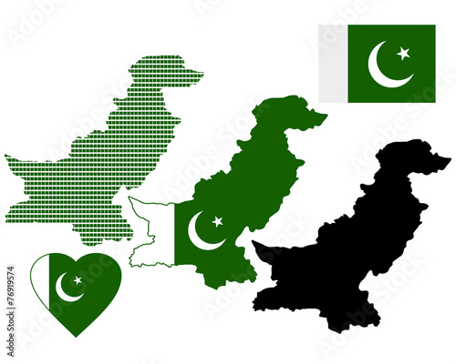 map of Pakistan