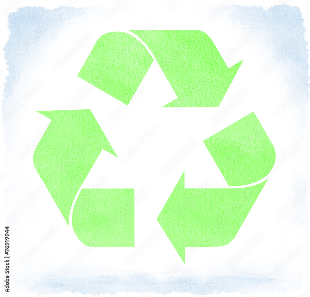 Obraz premium Recycle sign