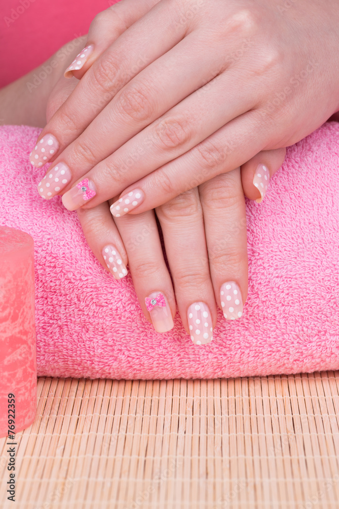 Naklejka premium Manicure