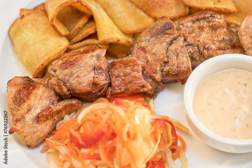 Grilled pork Grilled pork