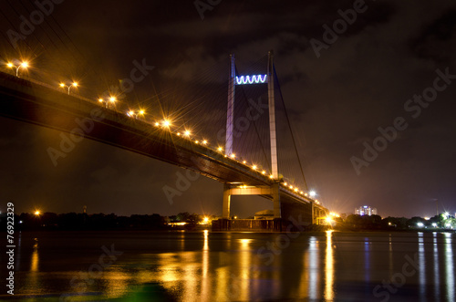 Vidyasagar Bridge at Kolkata, India