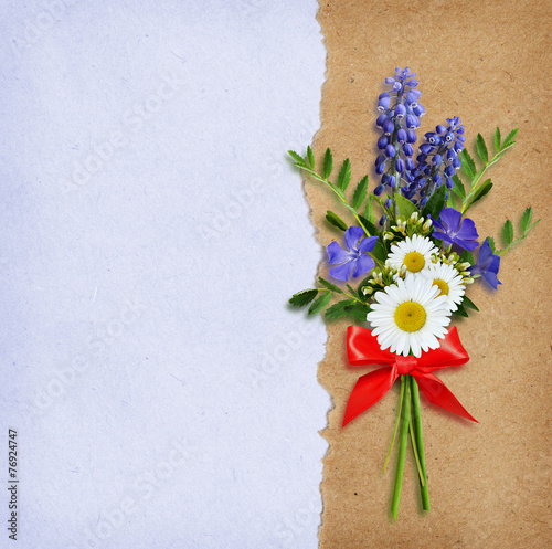 Wild flowers bouquet