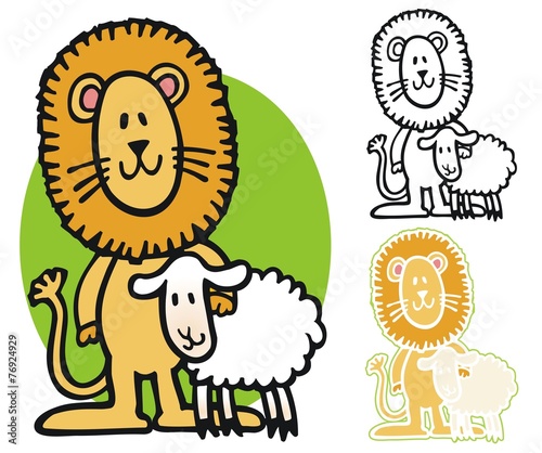 Lion and Lamb of March