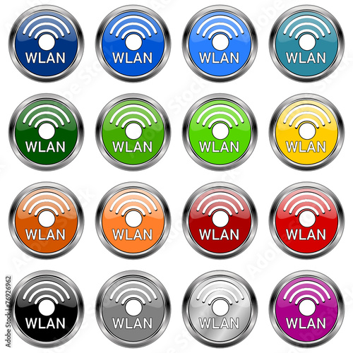 WLAN Button bunt  #150127-03