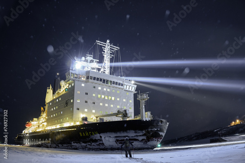 Foto human vs icebreaker