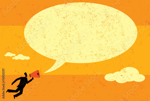 Communicating with a megaphone