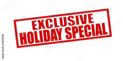 Exclusive holiday special